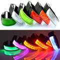 LED Reflective Flashing Light - Up Safety Armbands